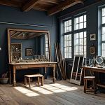 Prompt 1: The Glass Artist's Studio**