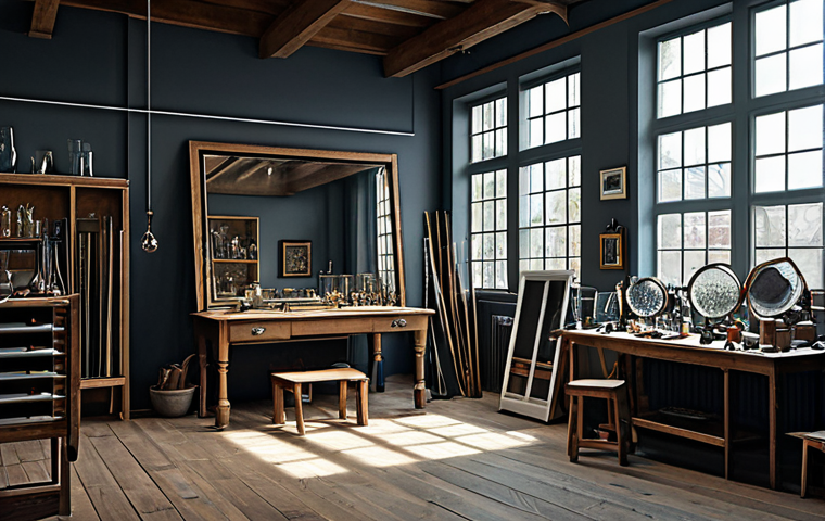 Prompt 1: The Glass Artist's Studio**
